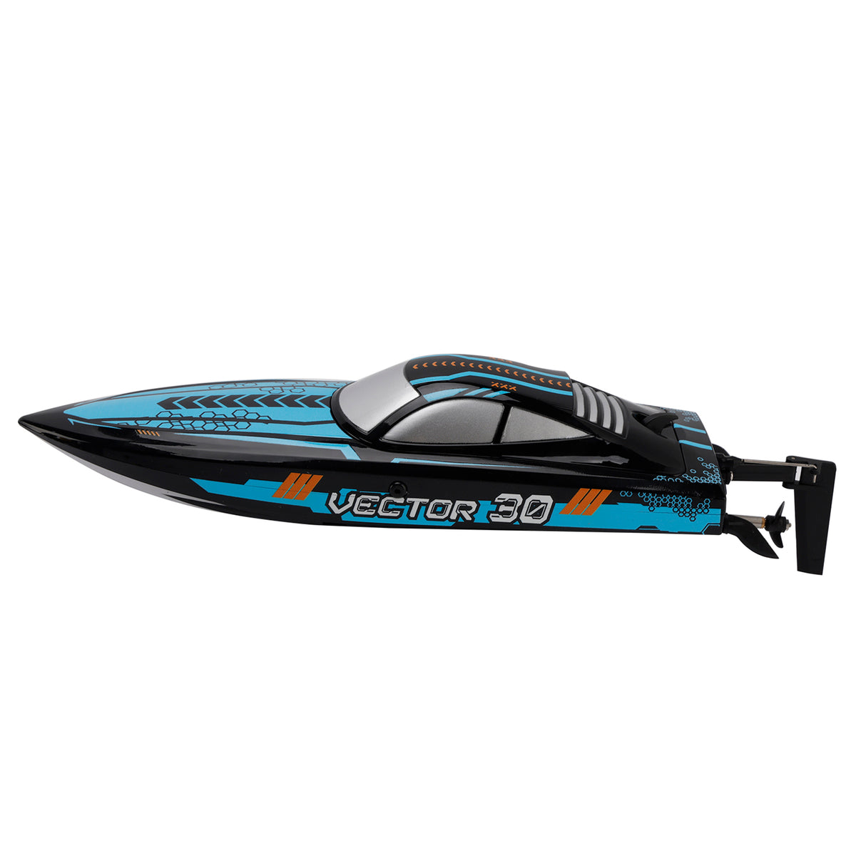 79508 Racing Boat 2.4GHz Water Cooling System RC Boat With 2 Batteries Toy Blue