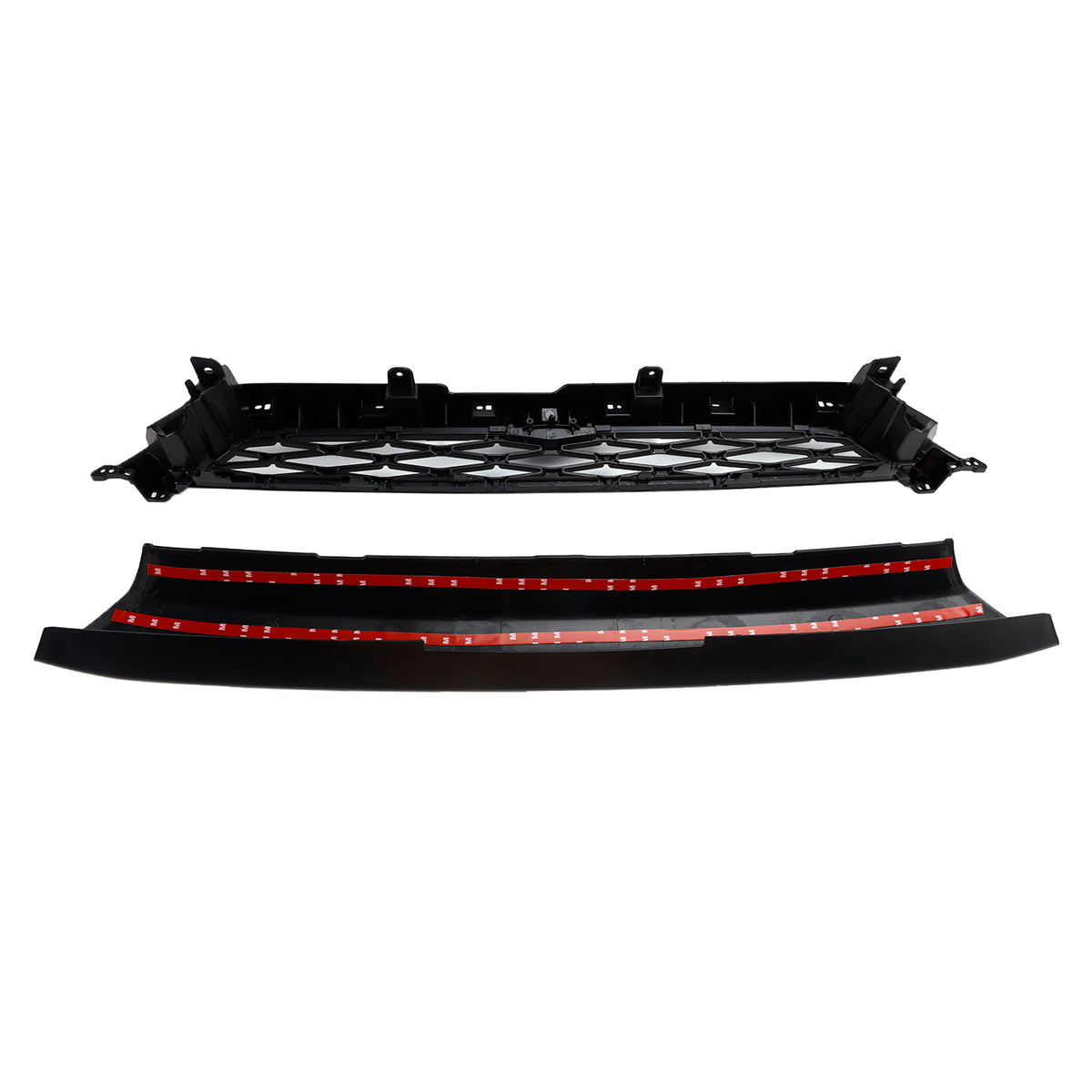 2pcs Front Bumper Grille Grill Fit Toyota 4Runner TRD PRO 2014-2019 Black