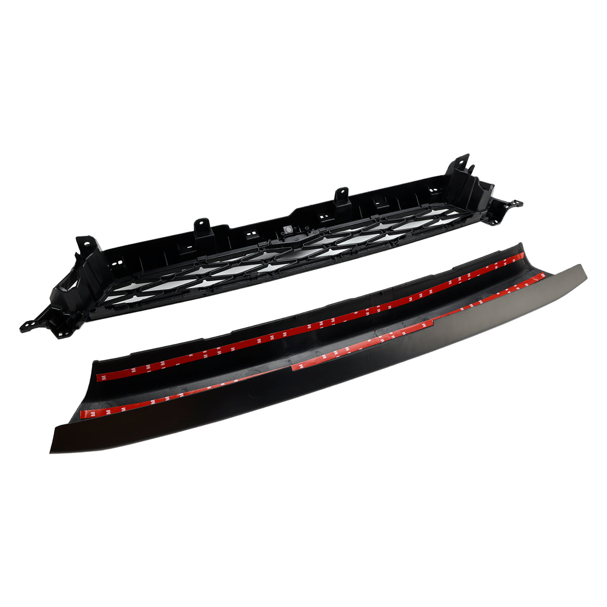 2pcs Front Bumper Grille Grill Fit Toyota 4Runner TRD PRO 2014-2019 Black