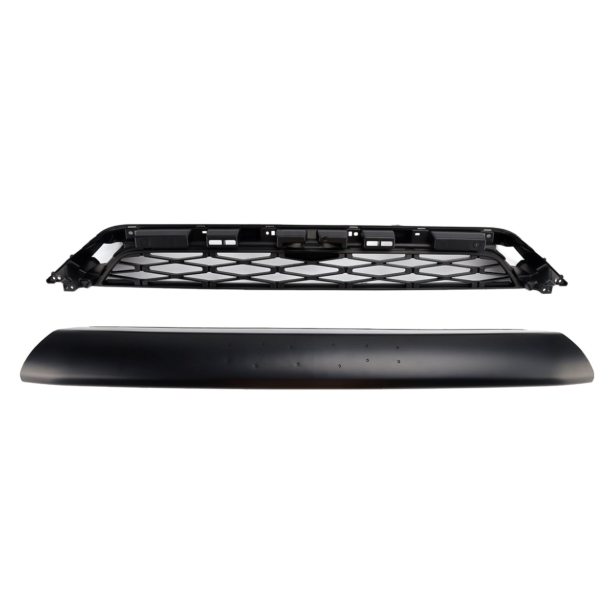 2pcs Front Bumper Grille Grill Fit Toyota 4Runner TRD PRO 2014-2019 Black