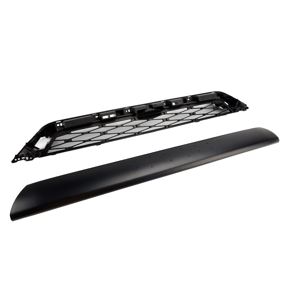 2pcs Front Bumper Grille Grill Fit Toyota 4Runner TRD PRO 2014-2019 Black