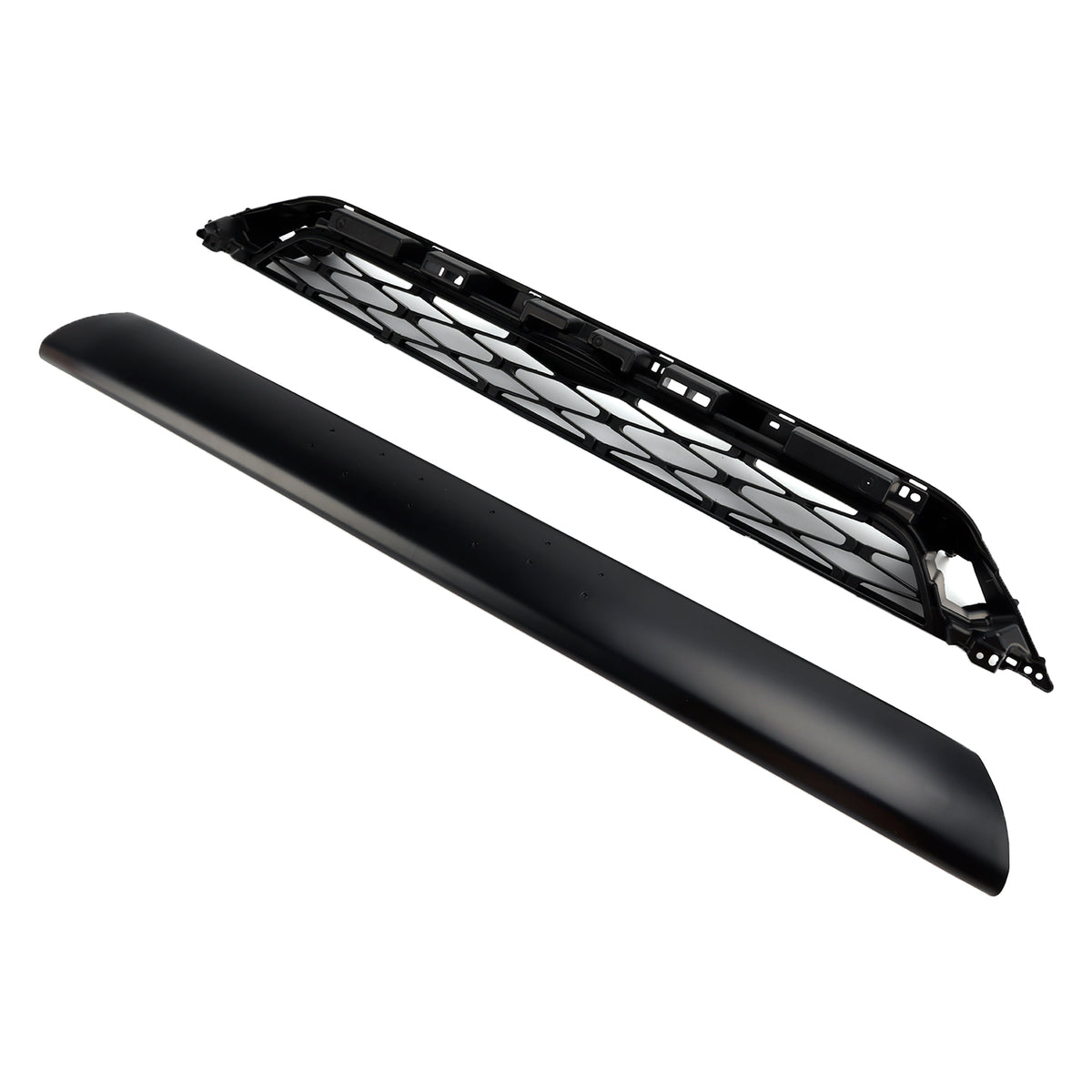 2pcs Front Bumper Grille Grill Fit Toyota 4Runner TRD PRO 2014-2019 Black