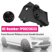 2011-2017 VW Touareg Black Front Bonnet Release Lever Handle Bracket 7P0823633 Generic