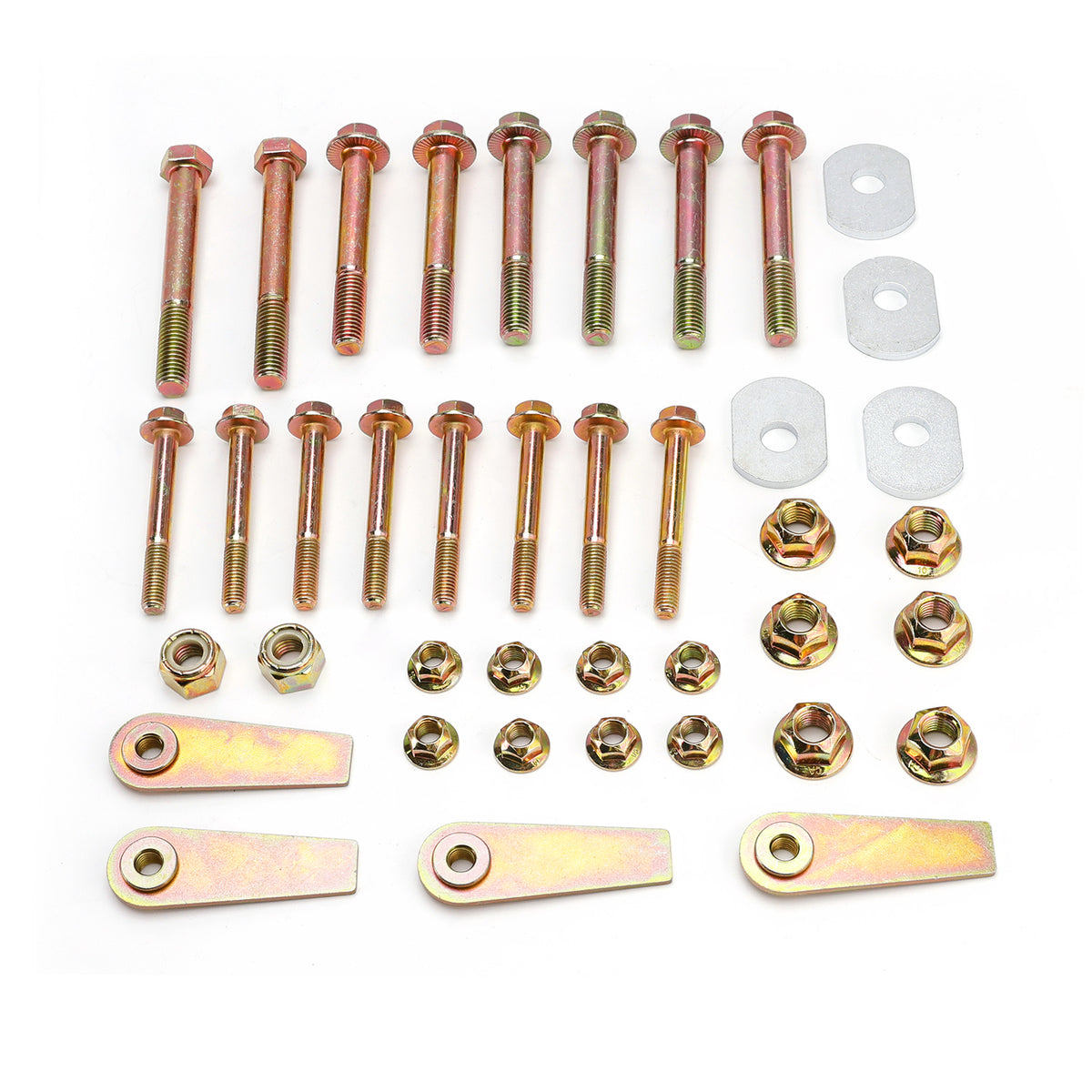 Jeep Wrangler TJ 97-06 Control Arm Front and Rear w/Cam Bolt Delete and Flag Nuts RO-0034 1025 Generic
