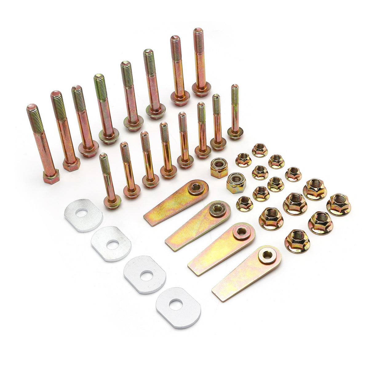 Jeep Wrangler TJ 97-06 Control Arm Front and Rear w/Cam Bolt Delete and Flag Nuts RO-0034 1025 Generic