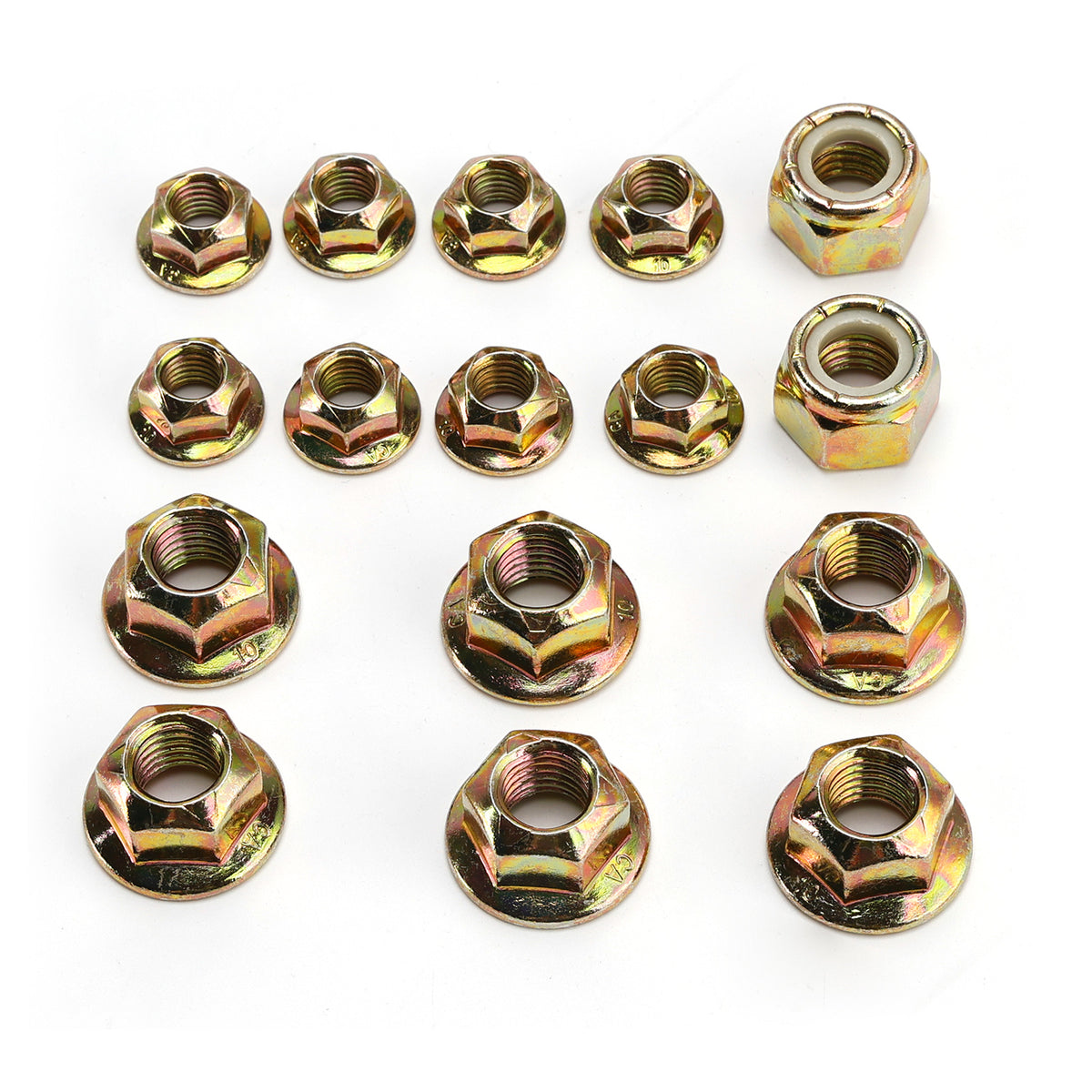 Jeep Wrangler TJ 97-06 Control Arm Front and Rear w/Cam Bolt Delete and Flag Nuts RO-0034 1025 Generic