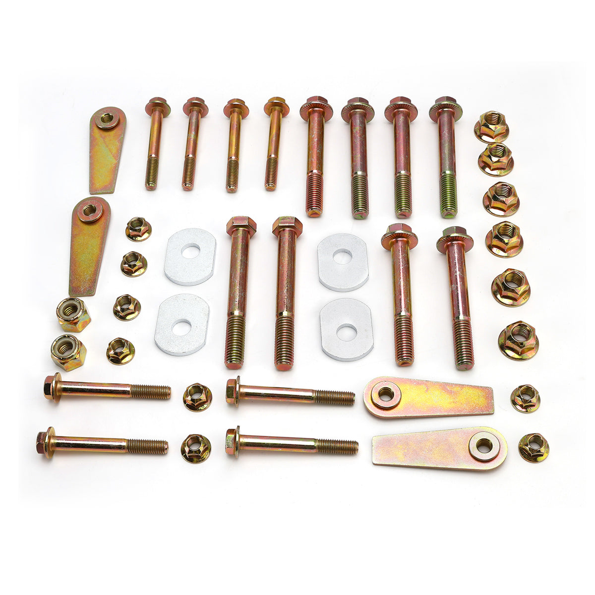 Jeep Wrangler TJ 97-06 Control Arm Front and Rear w/Cam Bolt Delete and Flag Nuts RO-0034 1025 Generic