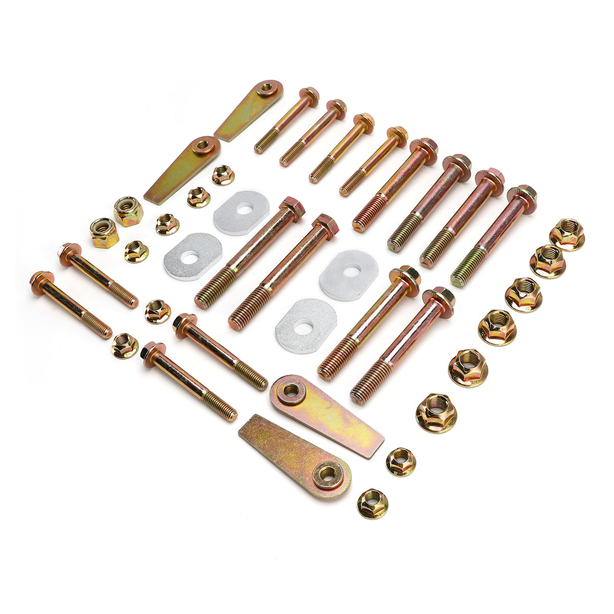 Jeep Wrangler TJ 97-06 Control Arm Front and Rear w/Cam Bolt Delete and Flag Nuts RO-0034 1025 Generic