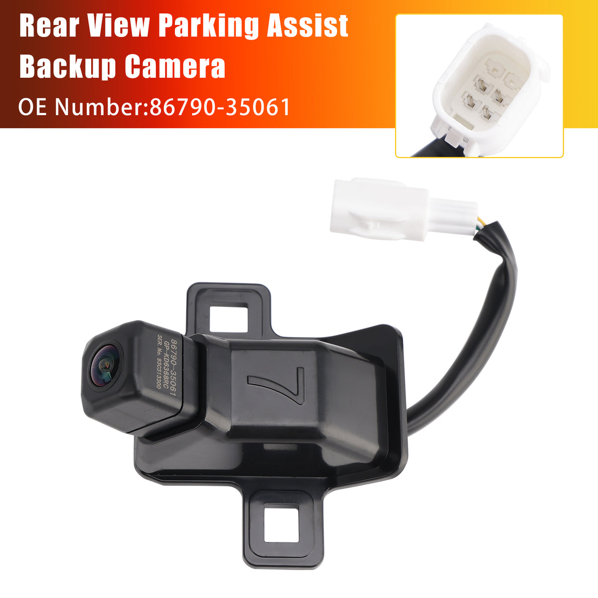 Rear View Parking Assist Backup Camera 86790-35061 For Toyota 4Runner 2014-2024