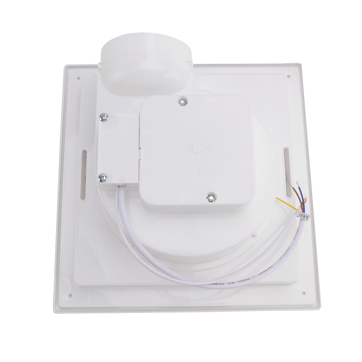 145 CFM 12" Bathroom Exhaust Fan 1.5sones Bath Fan Low Noise with Light