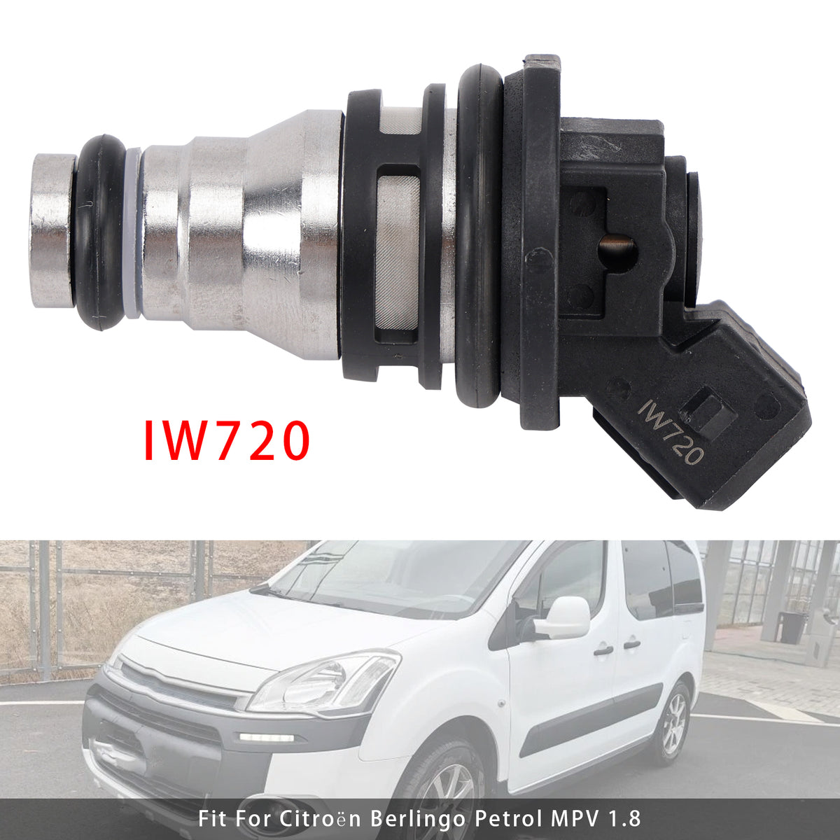 1Pcs Fuel Injector For Citroen Peugeot Fiat 1.8 XU7 1.6 XU5 2.0 XU10J2 IW720