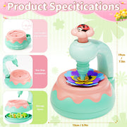 Flower Bouquet Making Kit DIY Flower Bouquets Craft Toy For 4+ Year Old Kid Pink