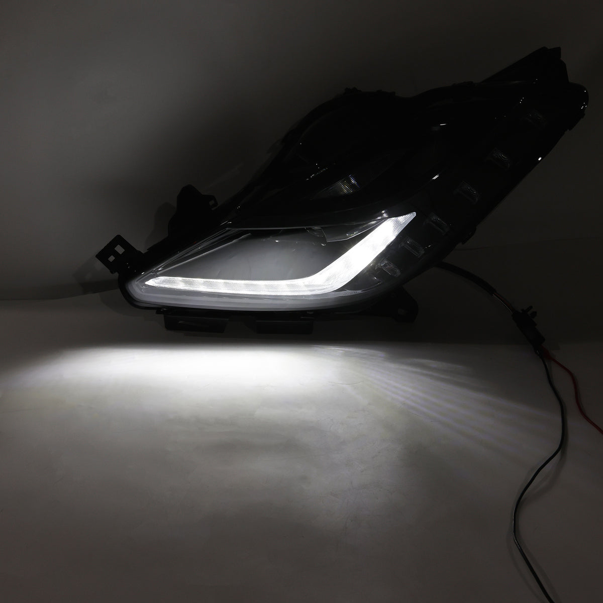 Left HID Xenon Headlight Assembly W/ Ballast 8pin For Corvette C7 Z06 2014-2019