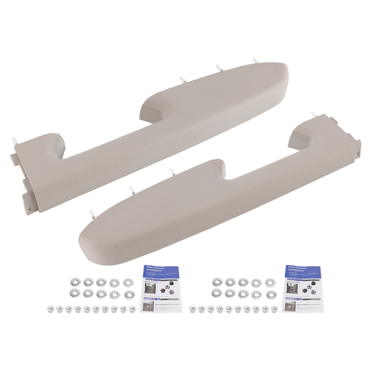 2010-2014 Chevrolet Silverado 2500 HD Front Armrest Repair Kit Gray 22818466 22818471 Generic