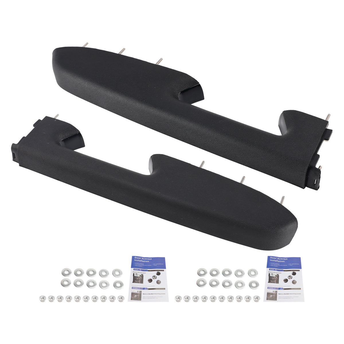 2010-2013 Chevrolet Silverado 1500 Front Armrest Repair Kit Black 22818465 22818470 Generic