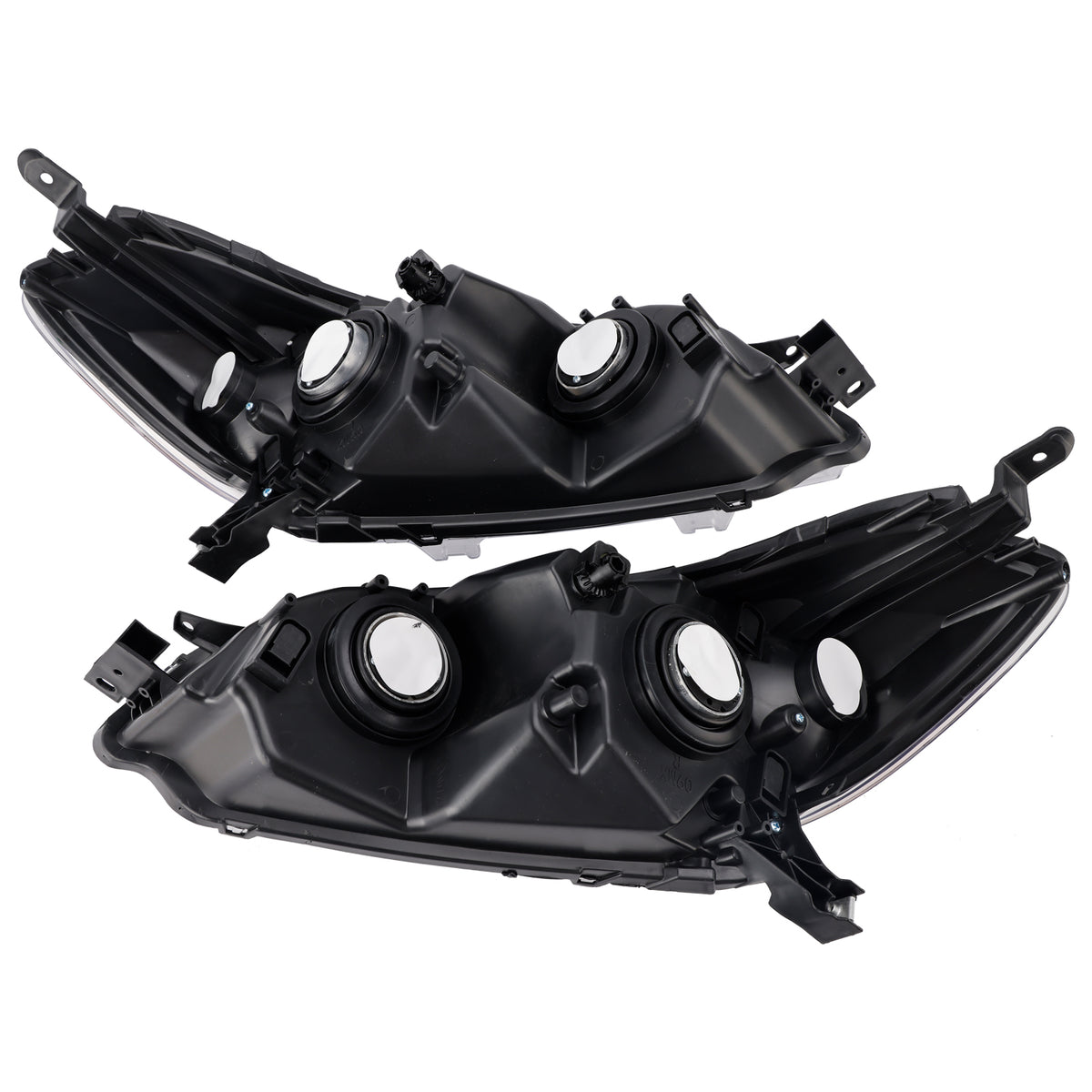 Left+Right Headlights Assembly Headlamp For Toyota Matrix 2009-2014 Chrome