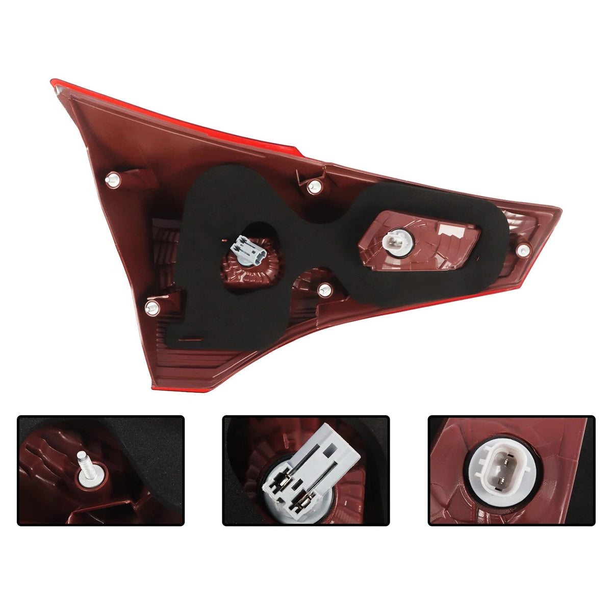 Right Rear Inner Halogen Tail Light Assembly For Toyota RAV4 2013-2015