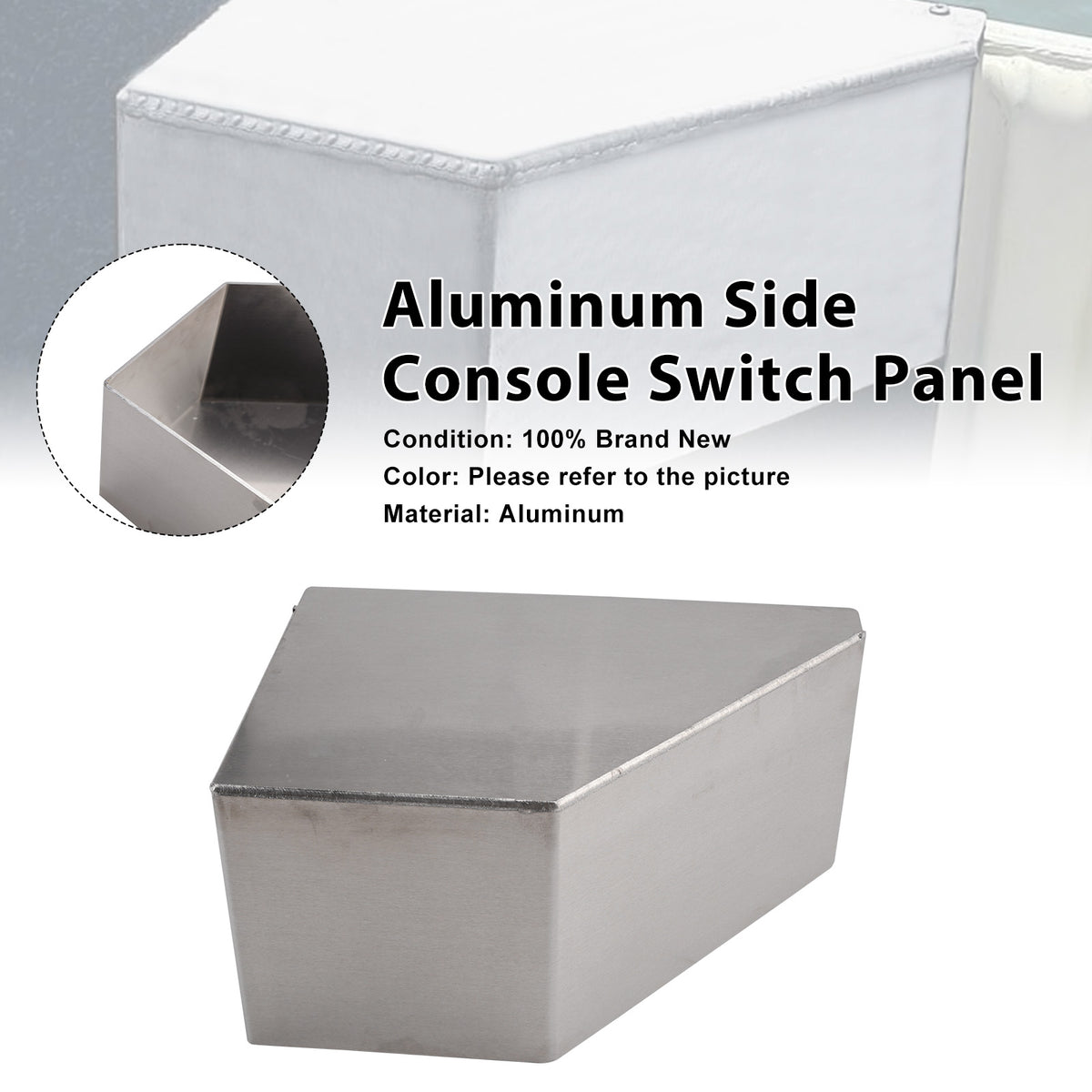 Aluminum Side Console Switch Panel Mount for Boats Bracket for Fish Finders Boat Accessories