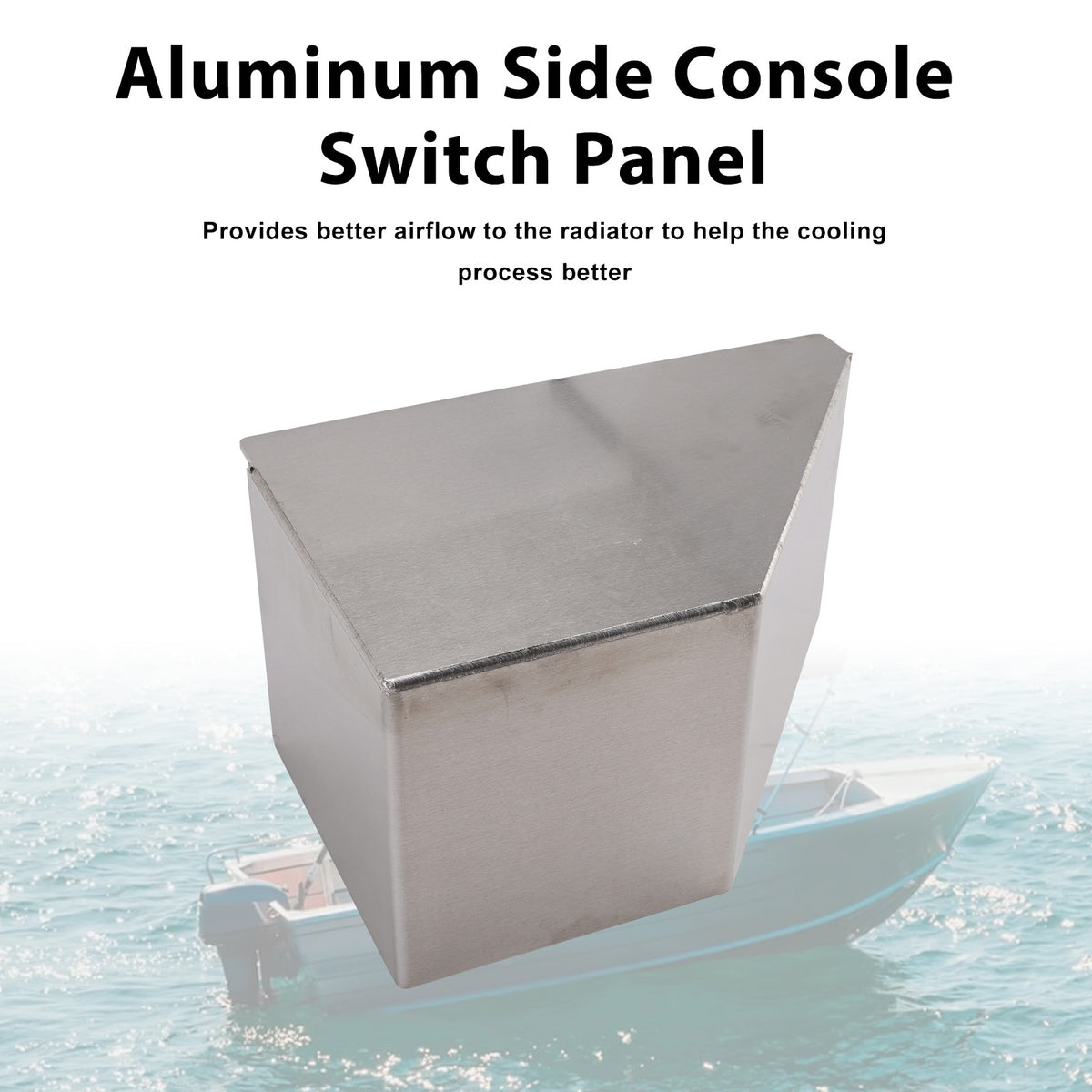 Aluminum Side Console Switch Panel Mount for Boats Bracket for Fish Finders Boat Accessories