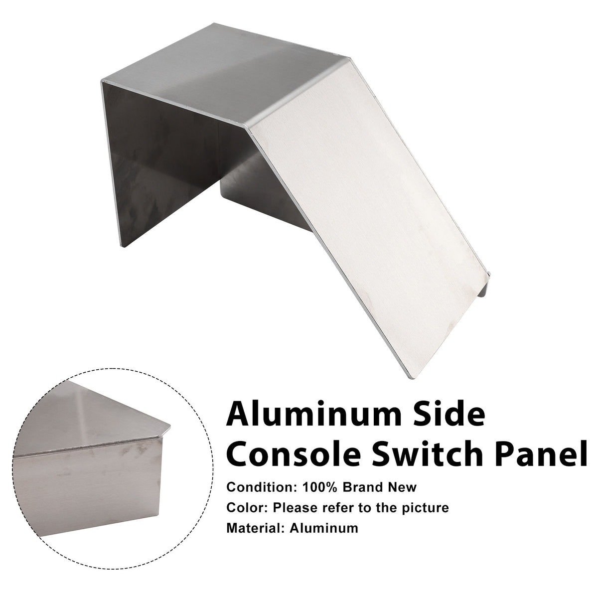 Aluminum Side Console Switch Panel Mount for Boats Bracket for Fish Finders Boat Accessories