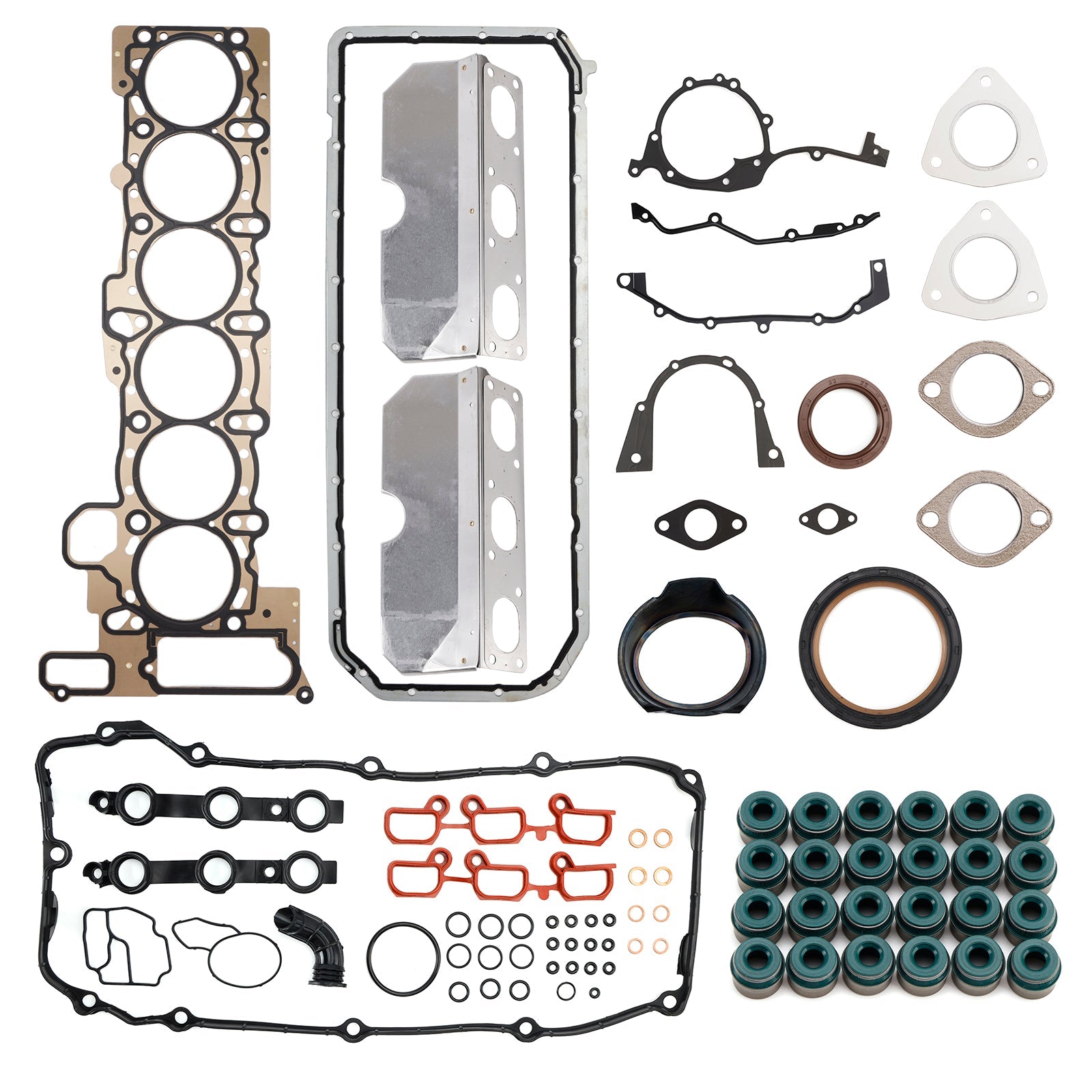 2001-2002 For BMW Z3 (E36) 2.5L 152Cid L6 Dohc M54 Full Engine Head Gasket Set 11611436631