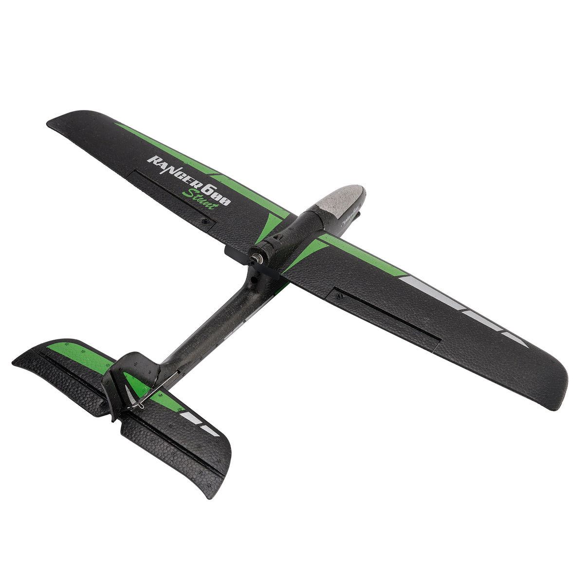 4CH 2.4GHz Remote Control Glider Airplane Rtf With 6 Axis Gyro 3 Modes Toy Black