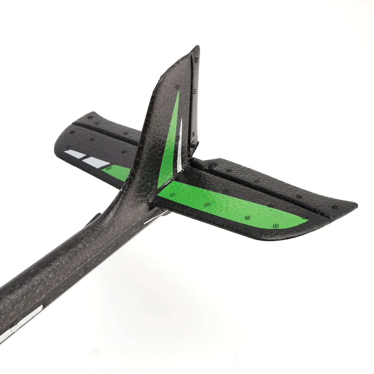 4CH 2.4GHz Remote Control Glider Airplane Rtf With 6 Axis Gyro 3 Modes Toy Black