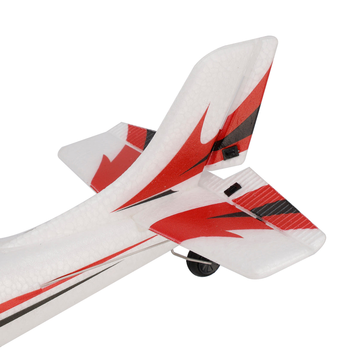 3CH Remote Control Airplane 6-Axis Gyro Stabilizer Aircraft Red With 2 Batteries