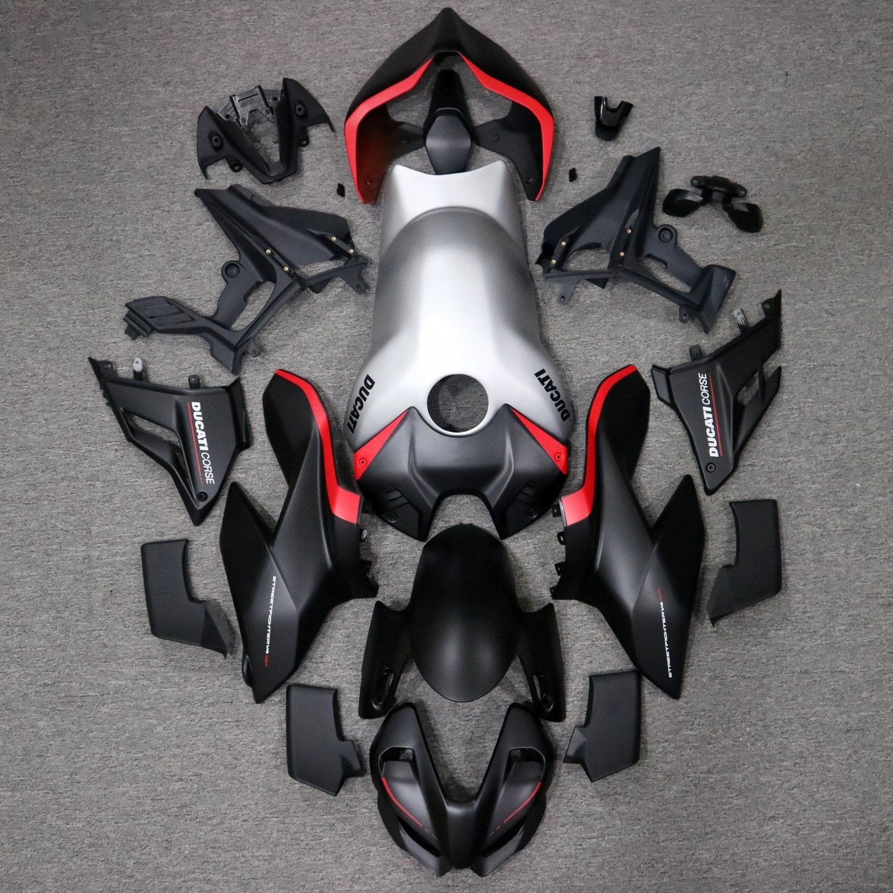 2020-2022 Ducati Street Fighter V4 Injection Fairing Kit Bodywork