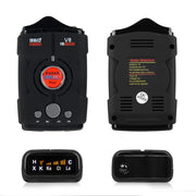 V8 Vehicle Mobile Radar Speed Detector Mobile Speed Detection Car Radar Detector