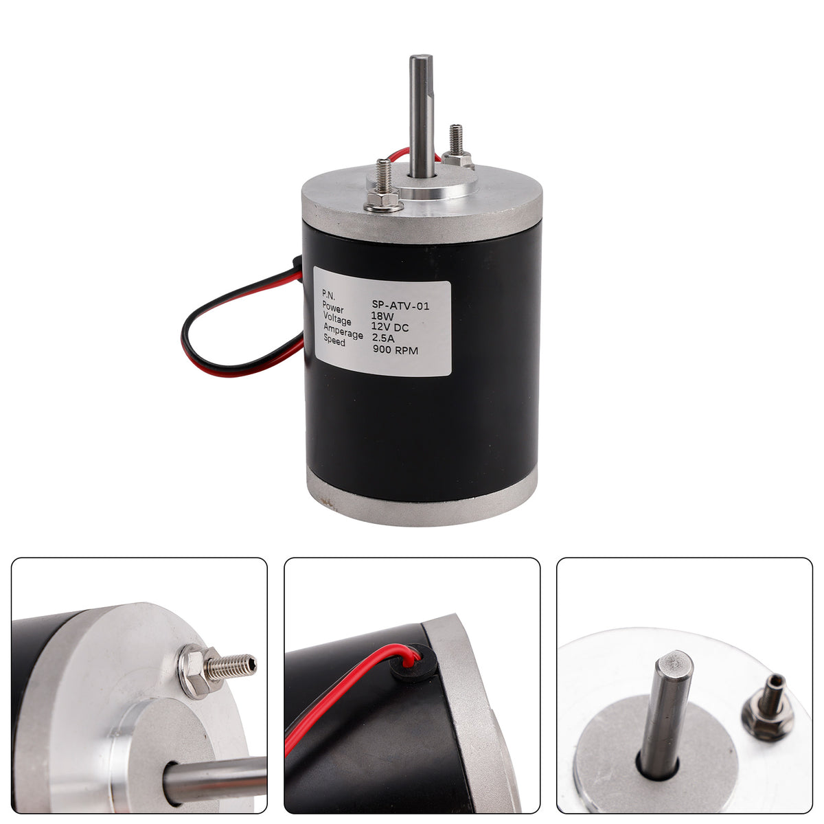 Salt Spreader Motor Replaces Buyers SaltDogg 3000966 for ATVS15A UTVS16