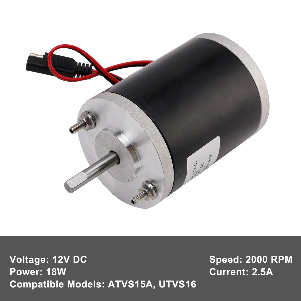 Salt Spreader Motor Replaces Buyers SaltDogg 3000966 for ATVS15A UTVS16