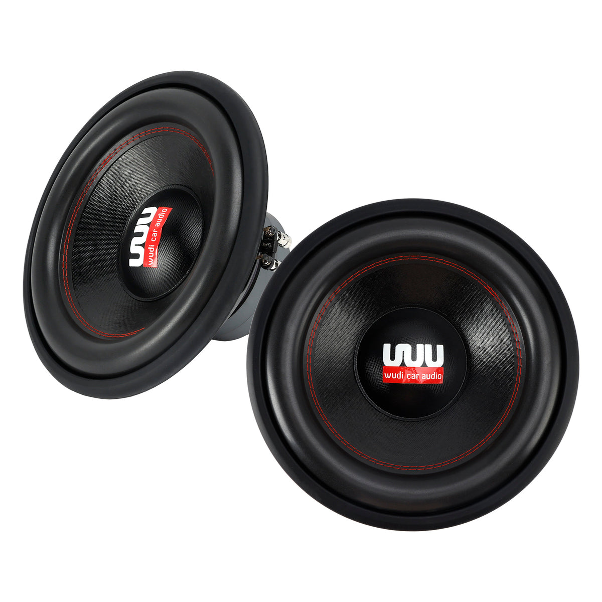 2PCS 12"Car Audio Subwoofer 2200W Max Power Dual Magnet Dual Coil Woofer Speaker