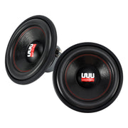 2PCS 12"Car Audio Subwoofer 2200W Max Power Dual Magnet Dual Coil Woofer Speaker