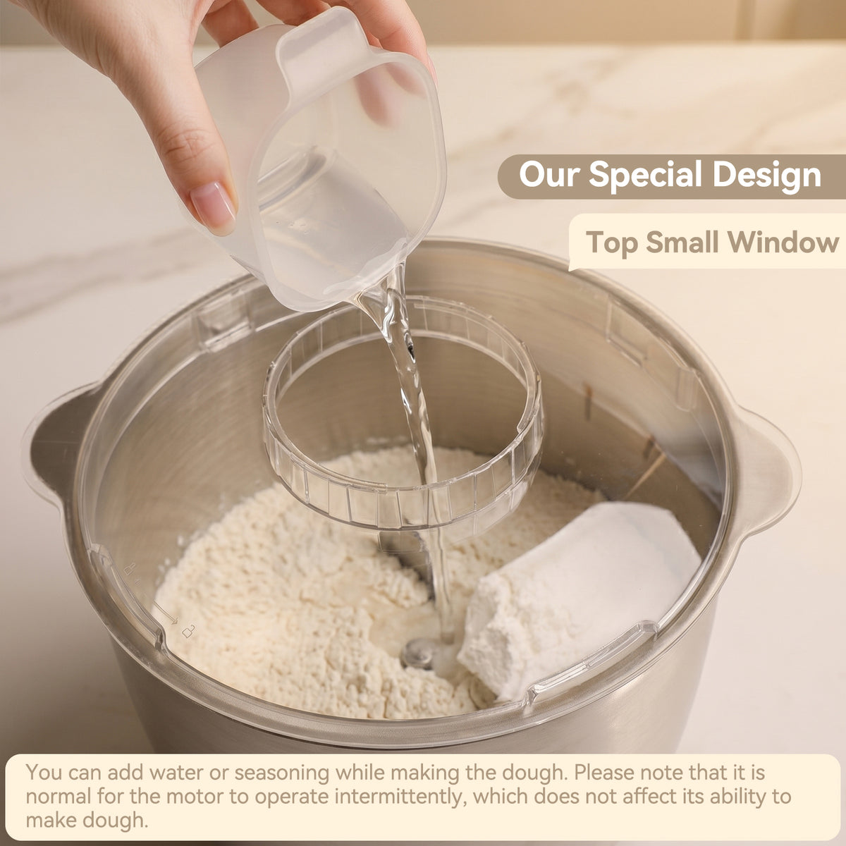 304 Stainless Steel Kitchen Stand Mixer