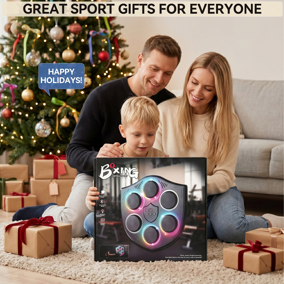 Smart Music Boxing Machine for Adults and Kids