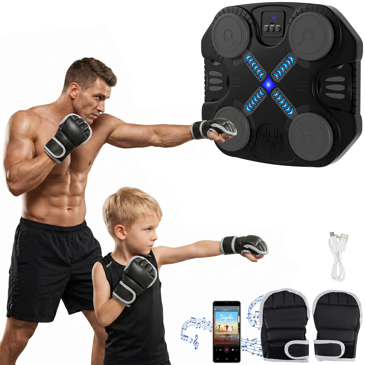 Smart Music Punching Machine for Kids