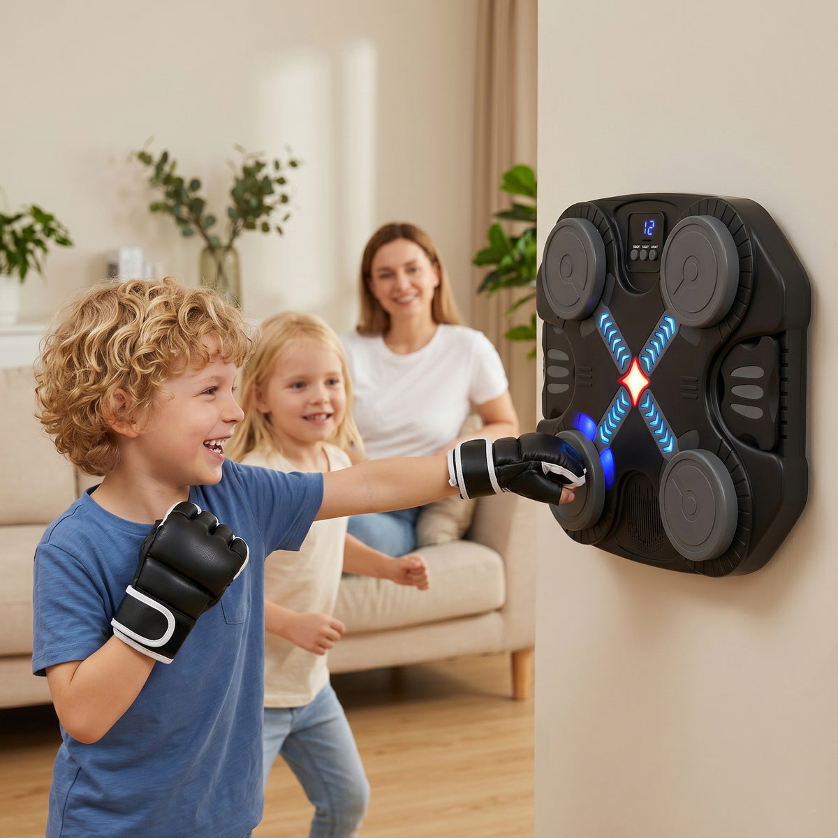Smart Music Punching Machine for Kids