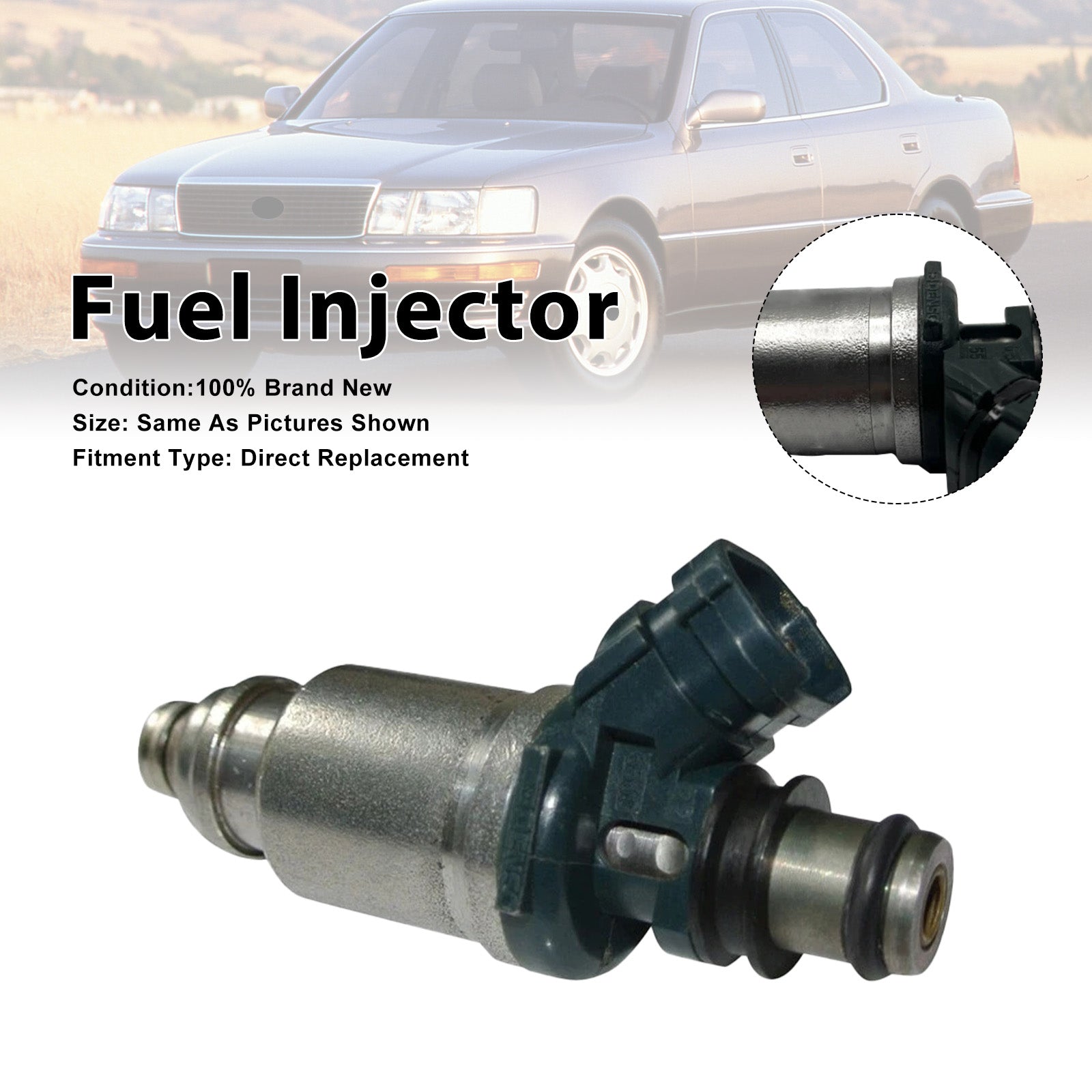 1Pcs Fuel Injector For Lexus LS400 1992-1997 SC400 1992-1997 23250-50020