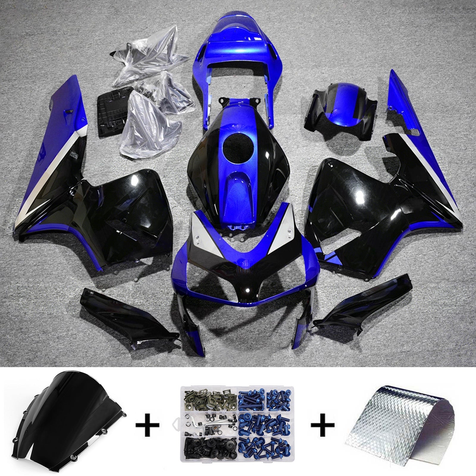 Injection Fairing Kit Bodywork Plastic ABS For Honda CBR600RR 2003-2004 F5