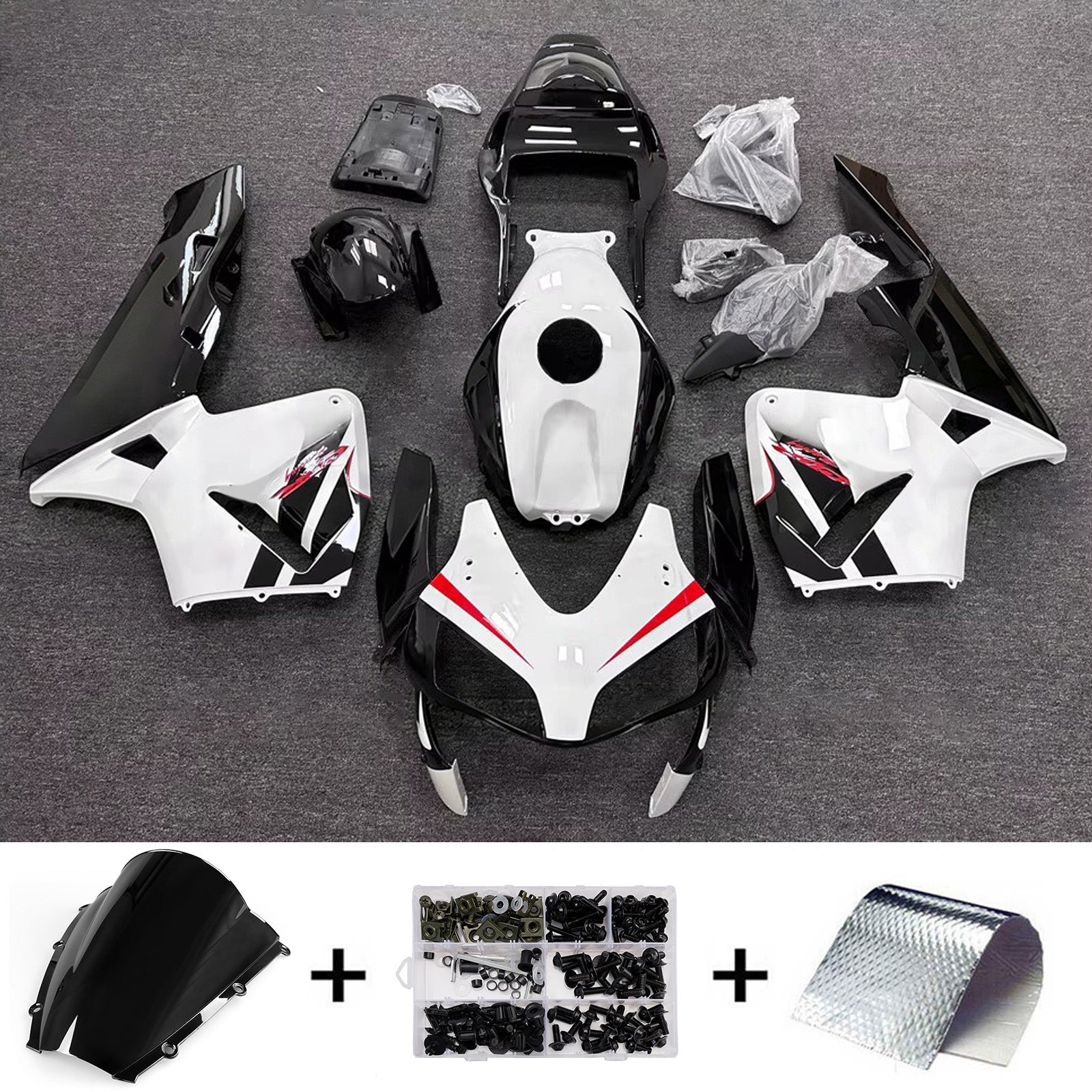 Injection Fairing Kit Bodywork Plastic ABS For Honda CBR600RR 2003-2004 F5