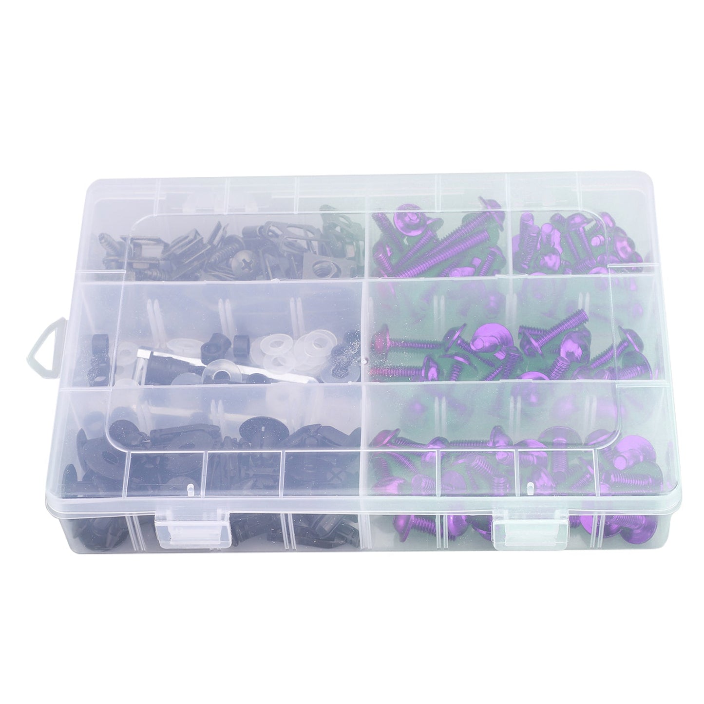 Purple Fairing Bolts Screws Bodywork Kit