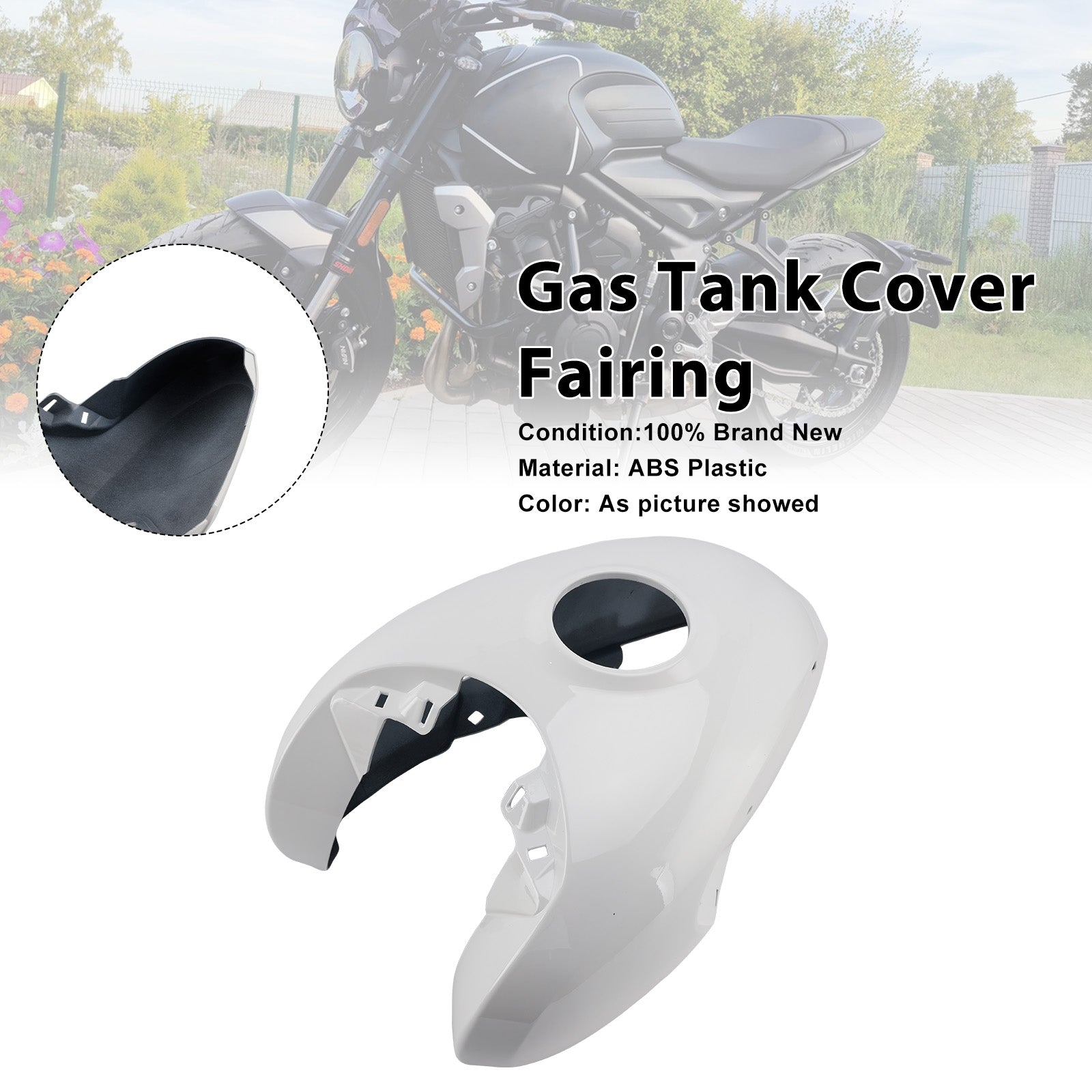 2021-2024 or Trident 660 Gas Tank Cover Fairing Protector F