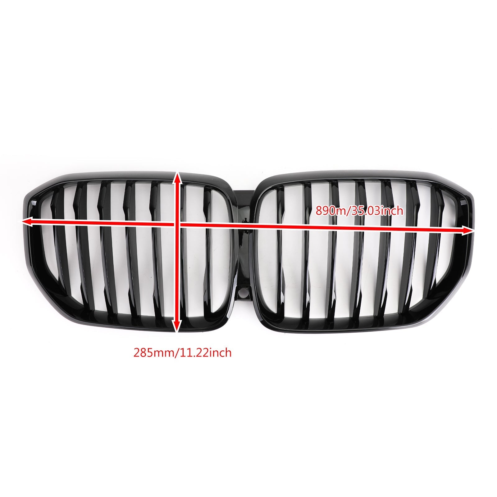2019 BMW X5 50i Front Kidney Grill Grille Performance Glossy Gloss Black Generic