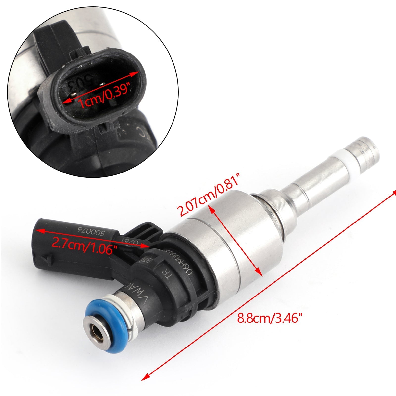 06H906036G Fuel Injector For 2009-2014 Volkswagen Eos 2.0L