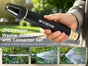 2 PCS High Pressure Garden Hose Nozzle Set