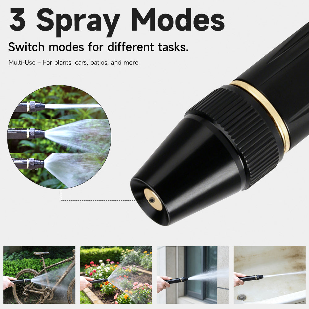 2 PCS High Pressure Garden Hose Nozzle Set