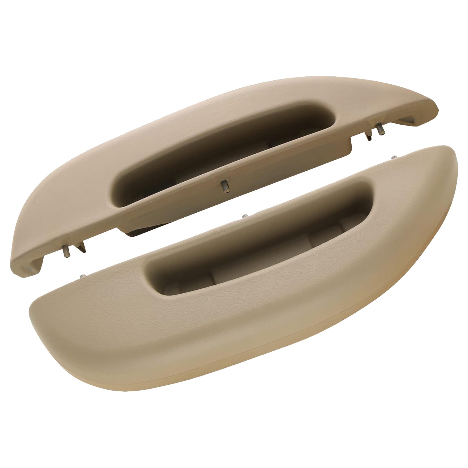 2PCS Door Armrest Pull Handle Cover For Chevy GMC Savana Van 1996-2002 Tan