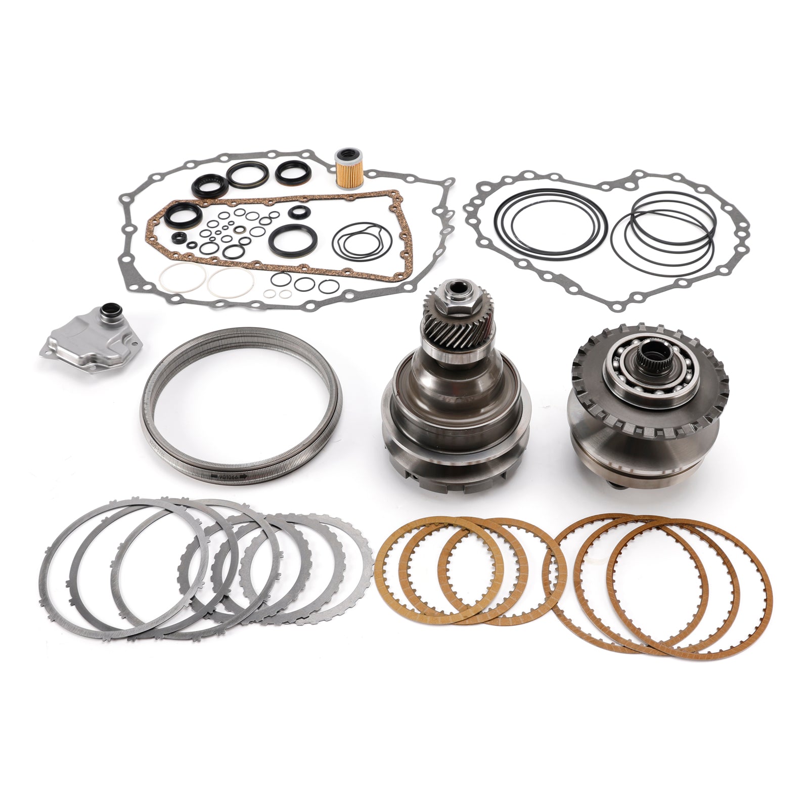 2010- Nissan Quest (6 cyl.) 3.5 Lt., Nissan El Grand, Transmission CVT Pulley 30T W/Belt+Chain＆Rebuild Kit RE0F10A JF011E
