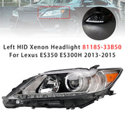 Left Hid Xenon Headlight 81185-33B50 For Lexus Es350 Es300H 2013-2015